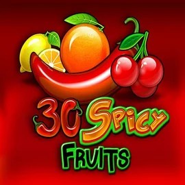 Official Slots logo: 30 Spicy Fruits by Amusnet Interactive at Daytona Spin Casino