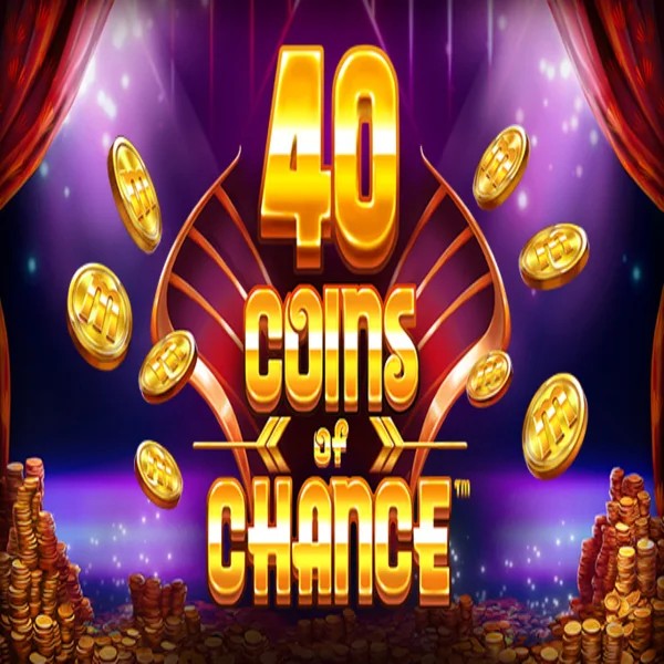 Official Slots logo: 40 Coins of Chance by SYNOT Games at Daytona Spin Casino