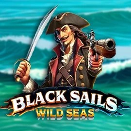 Black Sails Wild Seas logo – Slots by Infinity Dragon Studios at Daytona Spin Casino