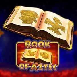Logo of Book of Aztec from Amatic Industries at Daytona Spin Casino