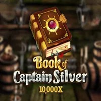 Book of Captain Silver slot logo by All41 Studios at Daytona Spin CasinoBook of Captain Silver