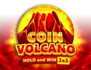 Logo of Coin Volcano from 3 Oaks Gaming at Daytona Spin Casino