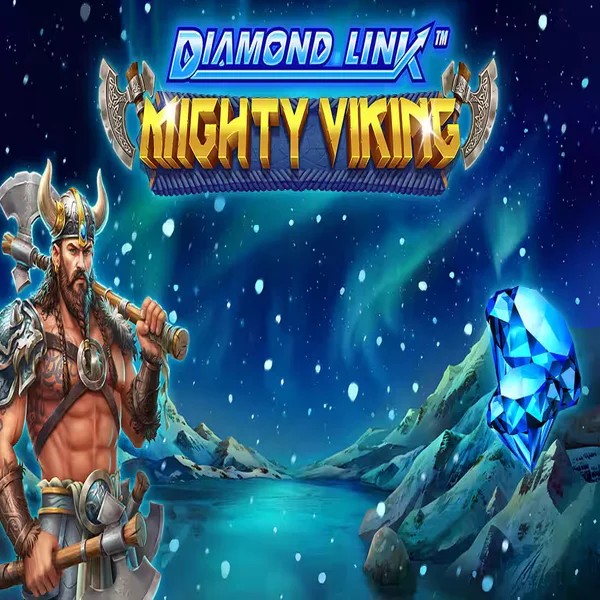 Diamond Link Mighty Viking slot icon by Greentube, available at Daytona Spin Casino