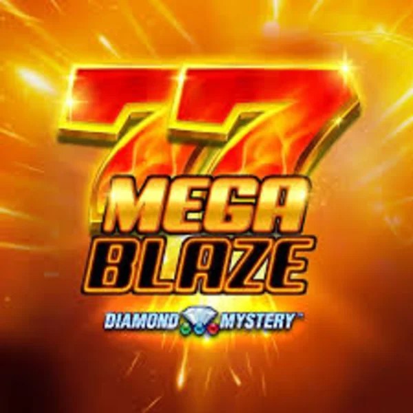 Diamond Mystery Mega Blaze slot logo by Greentube at Daytona Spin Casino