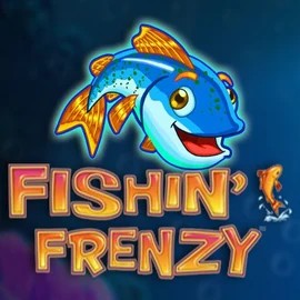 Fishin Frenzy slot logo by Blueprint Gaming at Daytona Spin CasinoFishin Frenzy