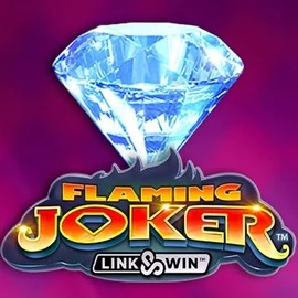 Flaming Joker Link and Win logo by Barstruck at Daytona Spin Casino