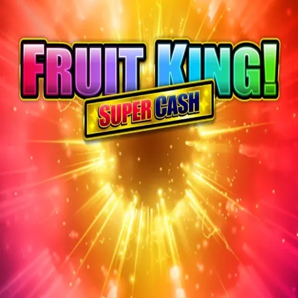 Fruit King Super Cash slot logo by Greentube at Daytona Spin Casino