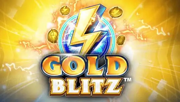 Gold Blitz logo by Fortune Factory Studios at Daytona Spin CasinoGold Blitz