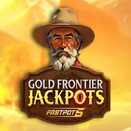 Gold Frontier Jackpots FastPot5 logo by Yggdrasil Daytona Spin Casino