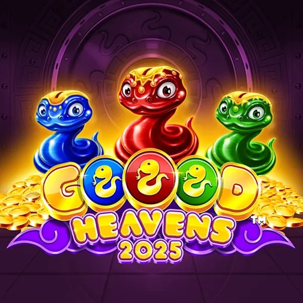 Goood Heavens casino game by Rarestone Gaming – featured logo at Daytona Spin Casino
