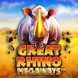 Slots logo of Great Rhino Megaways from Pragmatic Play at Daytona Spin Casino