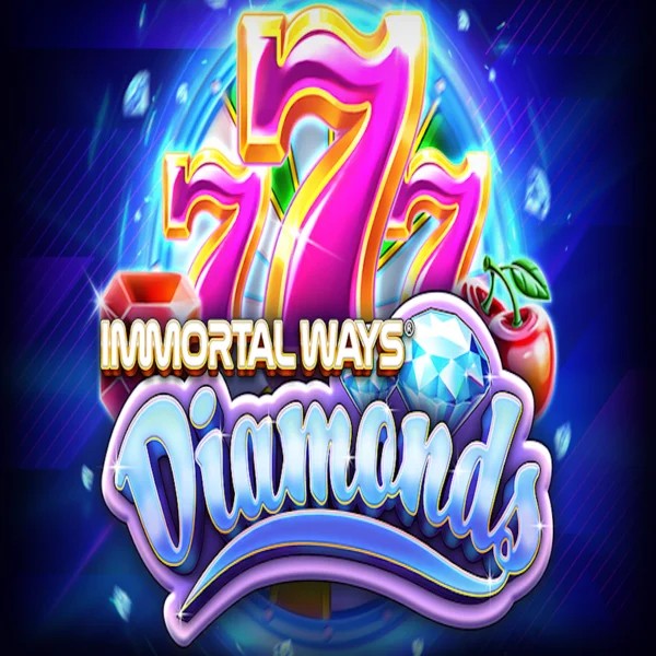 Immortal Ways Diamonds logo by RubyPlay Daytona Spin Casino