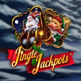Jingle Jackpots slot logo by Dragon Gaming at Daytona Spin CasinoJingle Jackpots