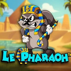 Le Pharaoh slot logo by Hacksaw Gaming at Daytona Spin Casino