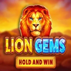 Lion Gems Hold and Win logo by Playson at Daytona Spin Casino