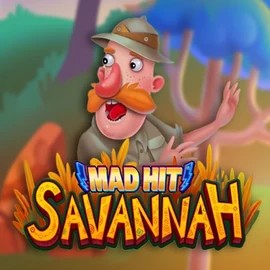 Mad Hit Savannah logo – Slots by RubyPlay at Daytona Spin Casino