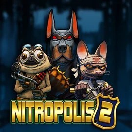 Nitropolis 2 online game logo by ELK Studios on daytonaspincasino.eu