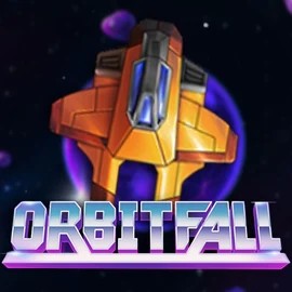 Logo of Orbitfall from ELK Studios at Daytona Spin Casino