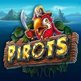 Pirots slot logo by ELK Studios at Daytona Spin CasinoPirots