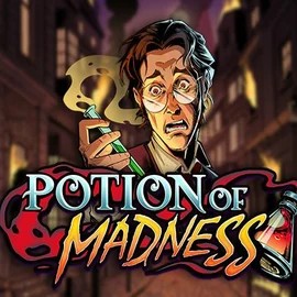 Slots logo of Potion of Madness from Play'n GO at Daytona Spin Casino