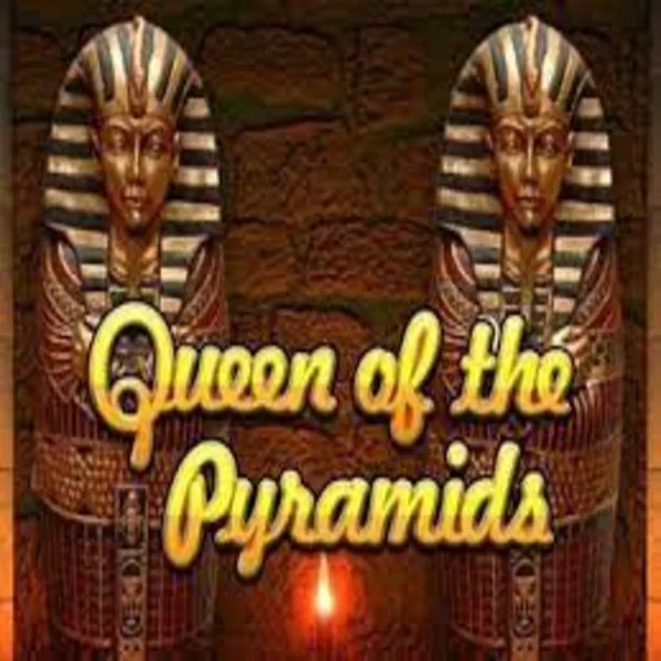 Queen of the Pyramids logo by Playtech Daytona Spin Casino