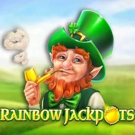 Official Jackpots logo: Rainbow Jackpots by Red Tiger Gaming at Daytona Spin Casino