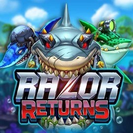 Razor Returns logo by Push Gaming Daytona Spin Casino