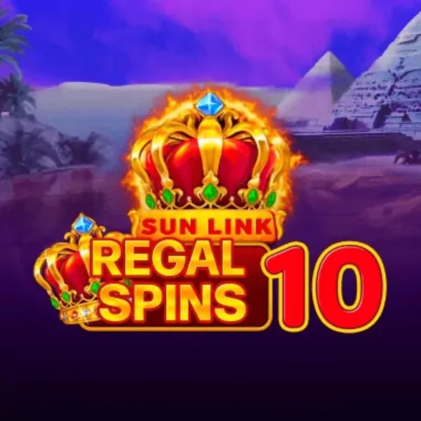 Regal Spins 10 casino game by PatePlay – featured logo at Daytona Spin Casino