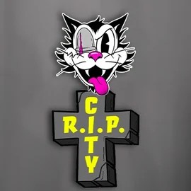 Slots logo of RIP City from Hacksaw Gaming at Daytona Spin Casino