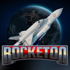 Rocketon logo by Galaxsys at Daytona Spin CasinoRocketon