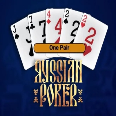 Try Russian Poker slot by OneTouch Games on daytonaspincasino.eu – logo image