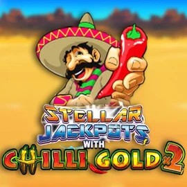 Stellar Jackpots with Chilli Gold x2 online game logo by Lightning Box Game on daytonaspincasino.eu