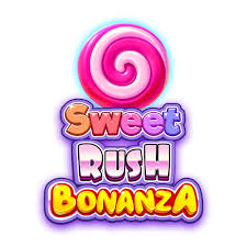 Sweet Rush Bonanza Slot online game logo by Pragmatic Play on daytonaspincasino.eu
