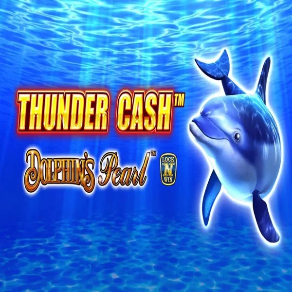 Thunder Cash Dolphins Pearl logo by Novomatic at Daytona Spin Casino