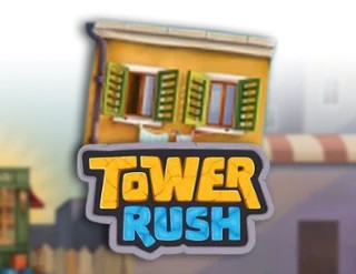 Logo of Tower Rush from Galaxsys at Daytona Spin Casino